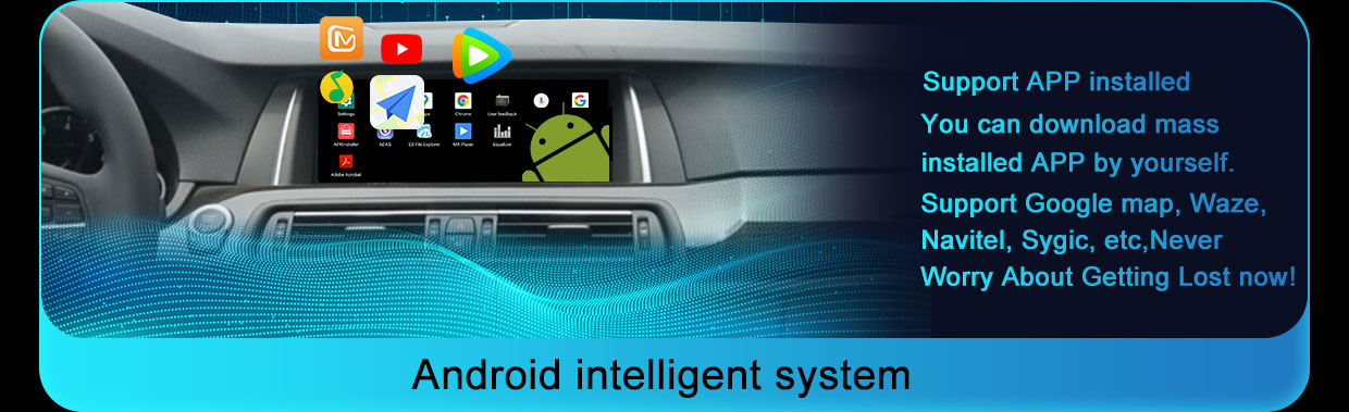 Koason Android Screen Display Upgrade Apple CarPlay for BMW 5Series (11)