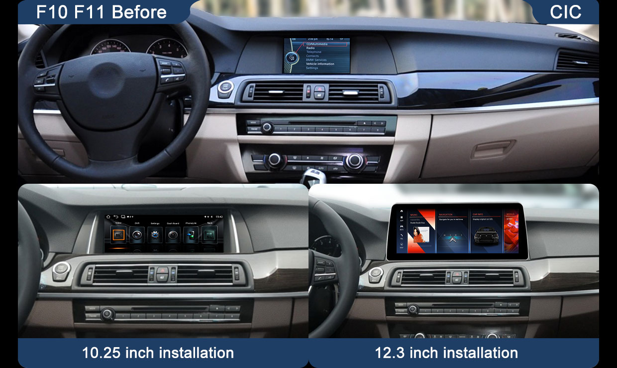 Koason Android Screen Display Upgrade Apple CarPlay for BMW 5Series (5)