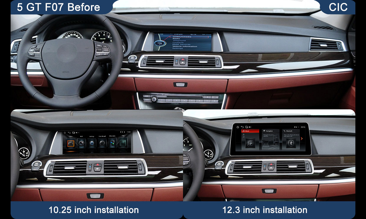 Koason Android Screen Display Upgrade Apple CarPlay for BMW 5Series (7)