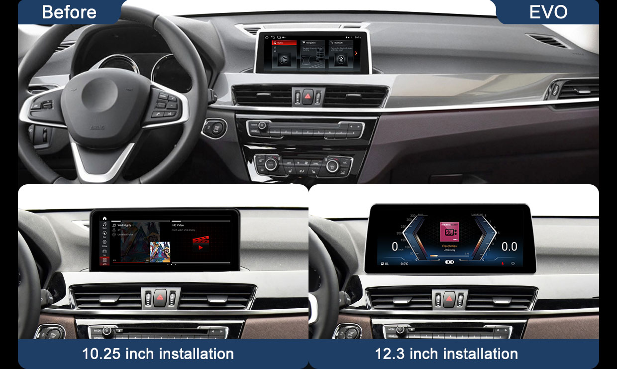 Koason Android Screen Display Upgrade Apple CarPlay for BMW (6)