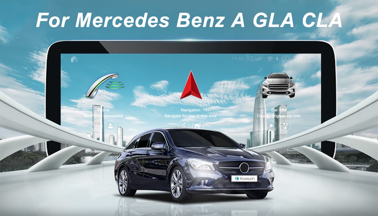 Koason Android Screen Upgrade Apple CarPlay for Mercedes Benz GLA (1)