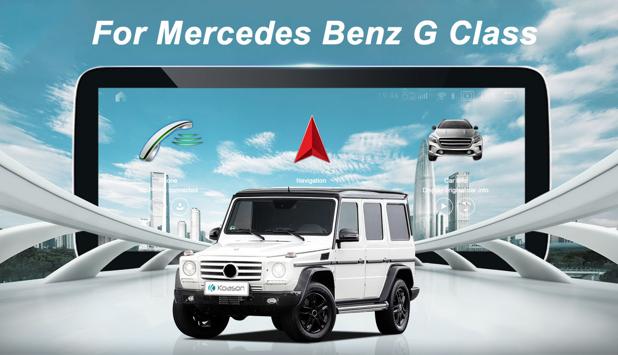 Mercedes Benz G CLASS-Android-Screen