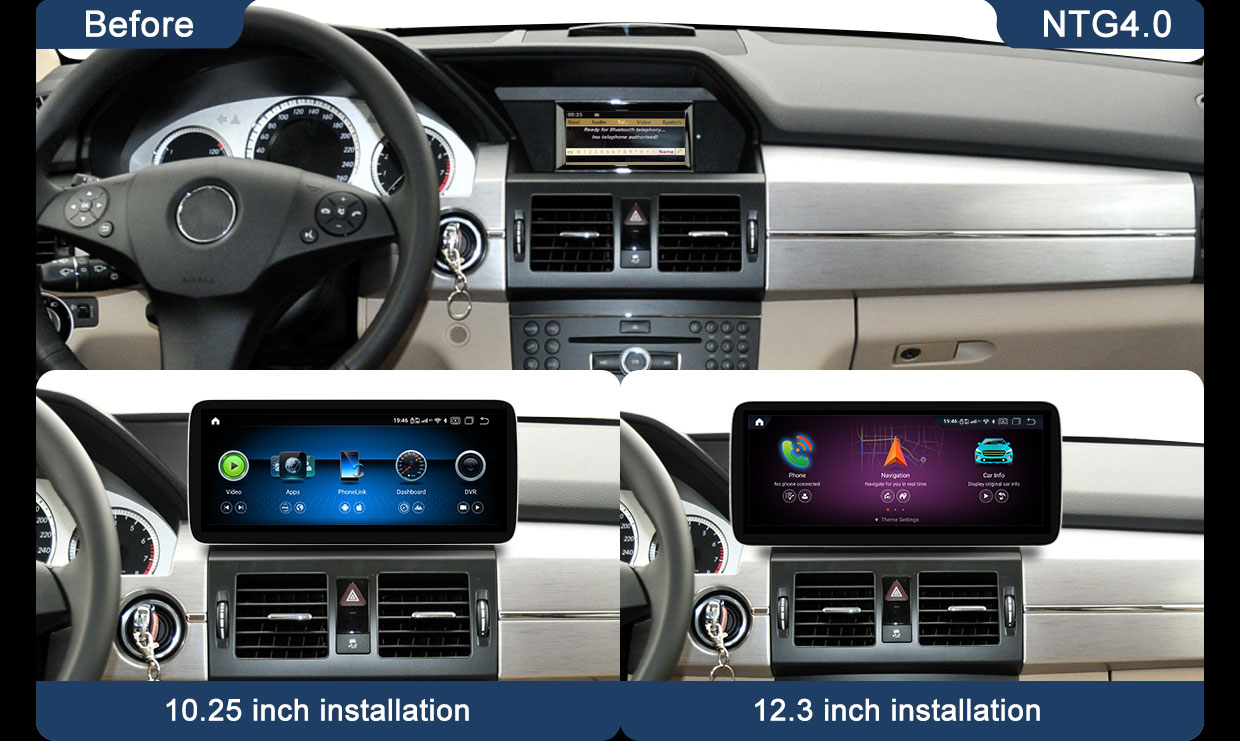 Mercedes Benz GLK W208-Android-Screen (4)