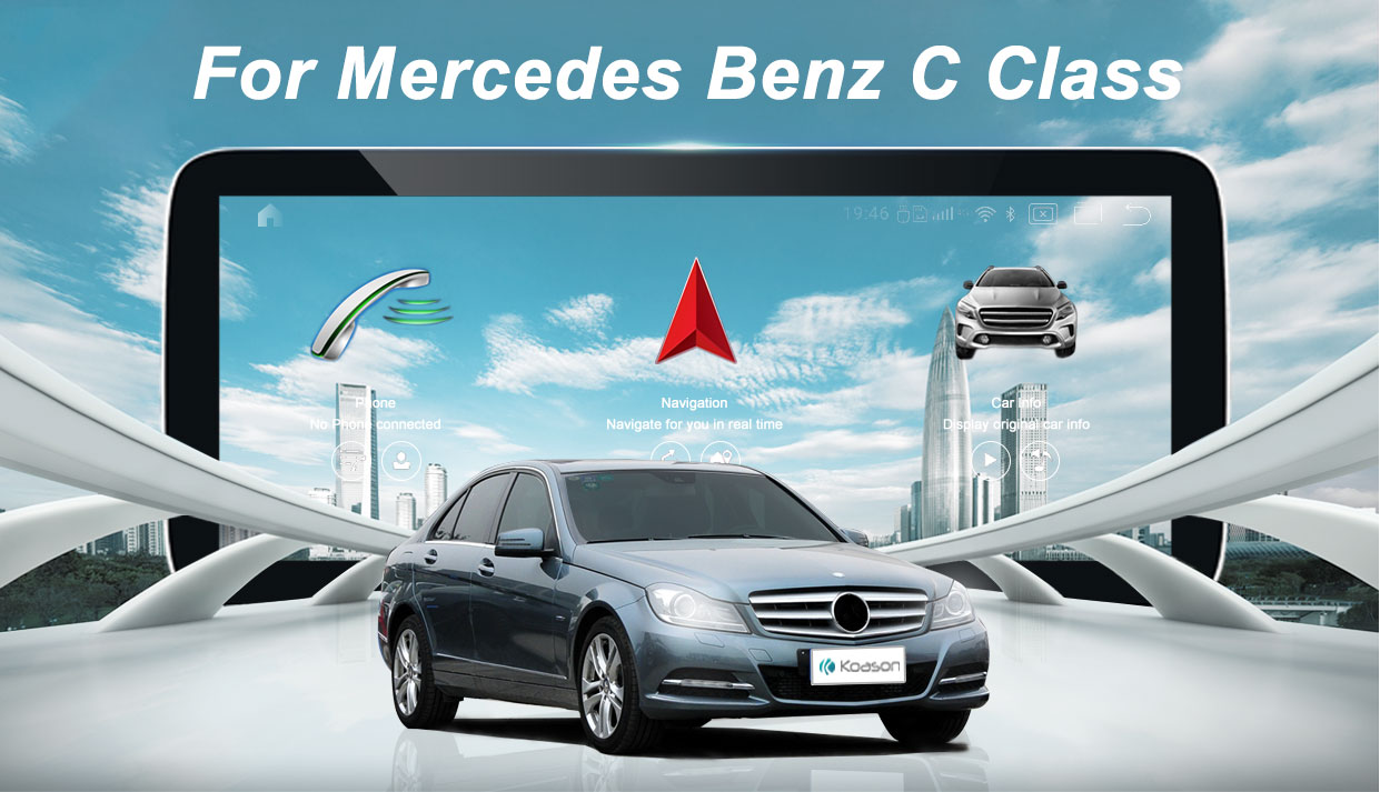 Benz-C class-Android-Screen (1)
