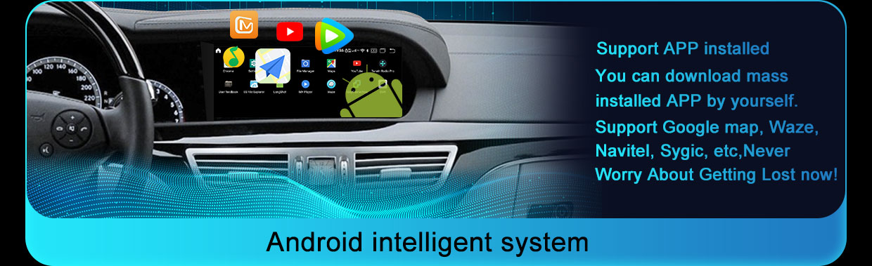 Mercedes Benz S-W221-Android-Screen (7)