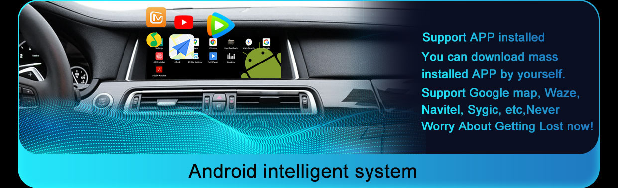 Koason Android Screen Upgrade Apple CarPlay for BMW 7Series F01